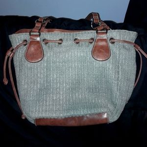 Seafoam green purse